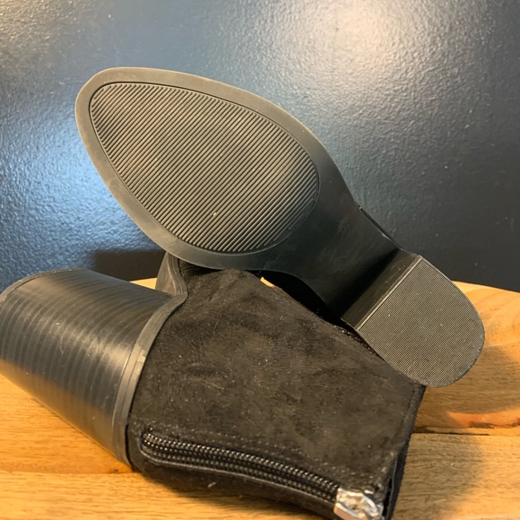 Madden Black Rhinestone Boots - Picture 7 of 7